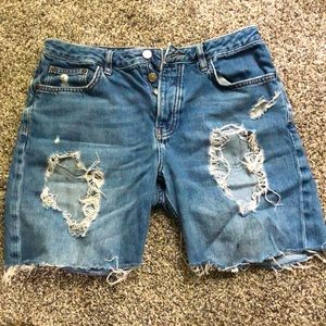 Top Shop Jean shorts